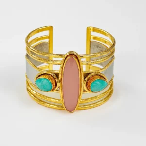 Rose QTZ and Amazonite